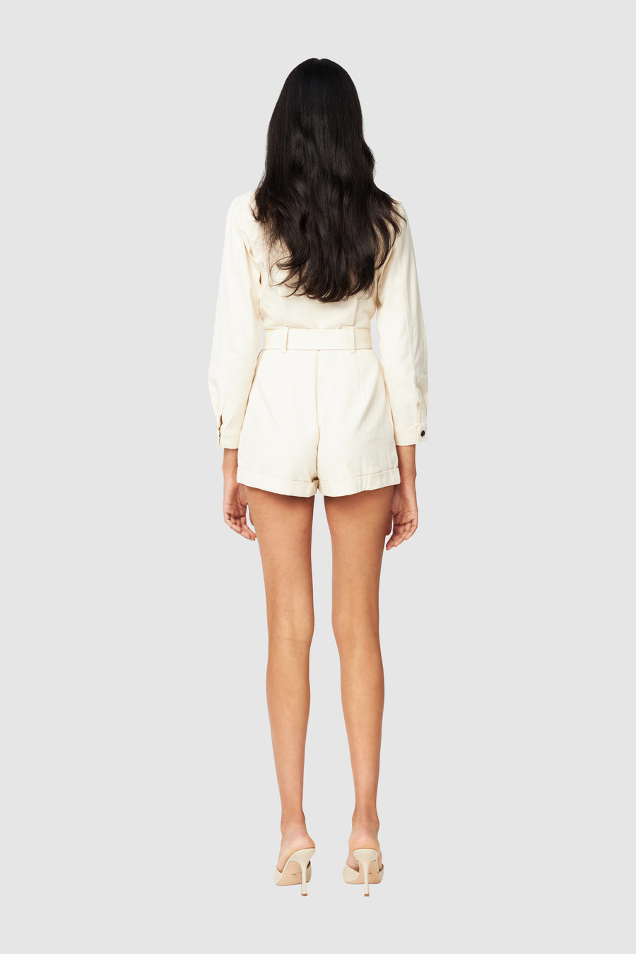 WHITE TIDE PLAYSUIT