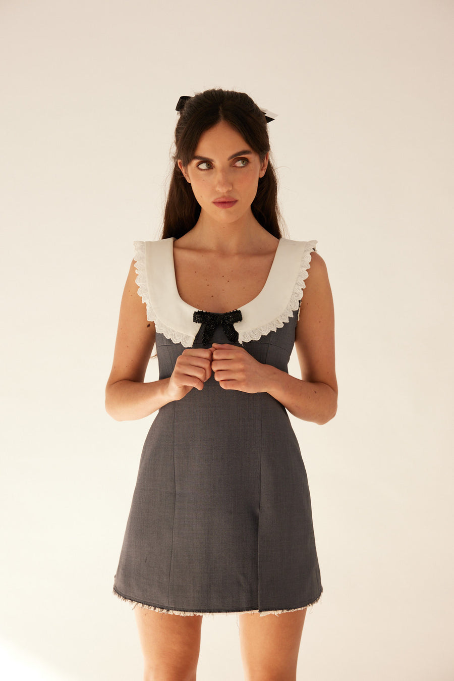 CHAPTER AND VERSE DRESS GREY